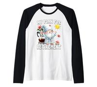 Happy Retirement Gnome Dad For Coffee Lover Finally Retired Camiseta Manga Raglan