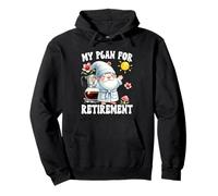 Happy Retirement Gnome Dad For Coffee Lover Finally Retired Sudadera con Capucha