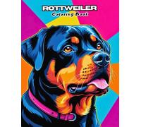 Happy Rottweilers Coloring Book: Playful Pups for Creative Coloring Fun! (DOG BREEDS COLORING BOOKS)