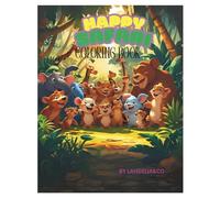HAPPY SAFARI: Coloring book