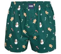 Happy Shorts Boxer Webboxer Navidad Esquí Santa Claus, M