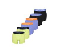 Happy Shorts Calzoncillo boxer amarillo claro / lila / negro / offwhite Hombre Happy Shorts M amarillo claro / lila / negro / offwhite