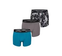 Happy Shorts Calzoncillo boxer ' Jersey ' gris / petróleo Hombre Happy Shorts M gris / petróleo