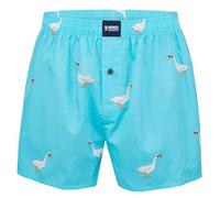 Happy Shorts Calzoncillos tipo bóxer americano para hombre, Ganso - Goose, M