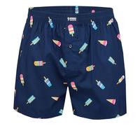 Happy Shorts Calzoncillos tipo bóxer americano para hombre Webboxer cactus mexicano - Cactus mexicano, Hielo - Hielo, XL