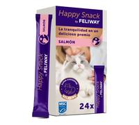 Happy Snack by Feliway Salmón para Gatos 24 sticks