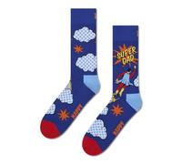 Happy Socks 2-Pack Father''s Day Socks Gift Set, Azul, 7-11 Unisex