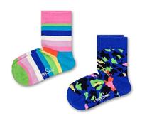 Happy Socks 2-pack Stripe Socks Calcetines Bebé-Niños (Pack de 2)