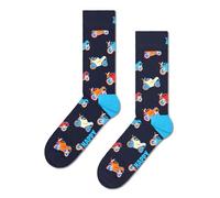 AZUL 36-40 HAPPY SOCKS MOTORBIKE SOCK