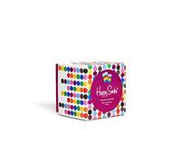 Happy Socks 3-Pack Pride Socks Gift Set, colorful and fun, Socks for kids, Black-White-Blue-Green-Pink-Orange-Yellow-Violet-Red-Brown (7-9Y)