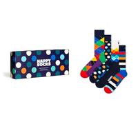 Happy Socks 4-Pack Multi-Color Socks Gift Set Calcetines, Multicolor, S-M Unisex Adulto