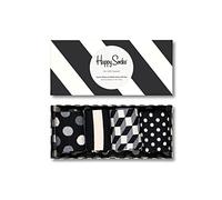 Happy Socks 4-Pack Navy Gift Set coloridos y alegres Calcetines para hombre y mujer, 4 pares, Tamaño: 41-46