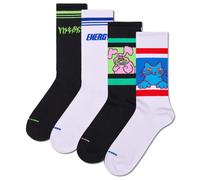 Happy Socks 4er Paquete Unisex Calcetines - Caja Regalo, Classics, Mixto Colores