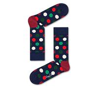 Happy Socks Big Dot Sock Calcetines Casual, Multicolor (Black Bunt 6004), 36-40 para Mujer