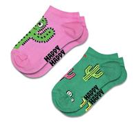 Happy Socks Cactus Calcetines Kids Low 2 Pack Cactus Talla 4-6A Niños