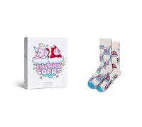 Happy Socks Calcetines 2-Pack Good Bad Pig Gift Set Algodón Unisex Blanco 36-40