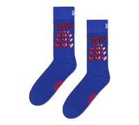 Happy Socks Calcetines deportivos Gamer Love-Player One en caja de regalo con forma de corazón (paquete de 2), tallas 36-40
