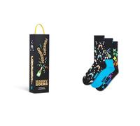 HAPPY SOCKS Caja de regalo de calcetines para hombre CELEBRATIONS SOCKS 3er Pkg 41-46 black negro