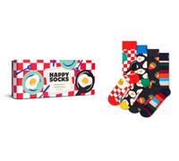 Happy Socks Calcetines 4-Pack Food Gift Set Algodón Unisex Rojo 41-46