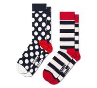 Happy Socks Calcetines altos de lunares para hombre y mujer, 36-40 y 41-46