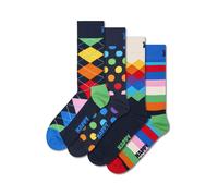 Happy Socks Calcetines azul / amarillo / naranja / negro 41-46 azul / amarillo / naranja / negro
