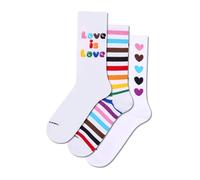 Happy Socks Calcetines azul claro / chocolate / rosa / blanco 41-46 azul claro / chocolate / rosa / blanco