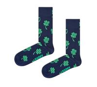 Happy Socks Big Luck Sock, Calcetines para Hombre, Azul (Navy 6000), Talla única