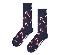 Happy Socks Calcetines Candy Cane Algodón Hombre Mujer Azul marino 41-46