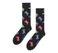 Happy Socks Calcetines de control de juegos, multicolor, 41-46