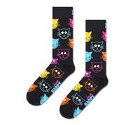 Happy Socks Katze Dog, Negro, 47/51 cm Unisex