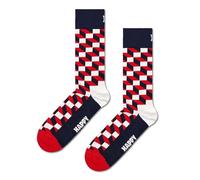 Happy Socks Rellenos Calcetines Filled Optic Talla 41-46, Multicolor, M Unisex Adulto