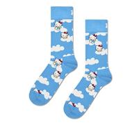 Happy Socks Calcetines Hello Kitty Cloudy Algodón Hombre Mujer Turquesa Blanco 36-40