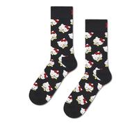 Happy Socks Calcetines Hello Kitty Laughing Algodón Hombre Mujer Negro 36-40