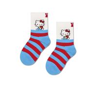 Happy Socks Calcetines Kids Hello Kitty Stripes Algodón Niños Azul 2-3Y