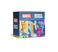 Happy Socks Calcetines MARVEL™ Collector's 9-Pack Gift Set Algodón Unisex Negro 41-46