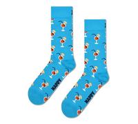 Happy Socks Calcetines Orange Spritz Algodón Hombre Mujer Turquesa 41-46