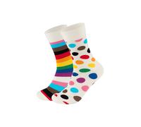 Happy Socks Calcetines 'Pride' azul / rojo / negro / blanco 41-46 azul / rojo / negro / blanco