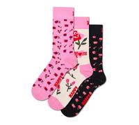 Happy Socks Calcetines rosa claro / rojo / negro / blanco 36-40 rosa claro / rojo / negro / blanco