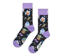 Happy Socks Calcetines STAR WARS™ Team Mando Algodón Hombre Mujer Negro 41-46