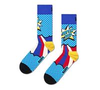 Happy Socks Calcetines Super Dad Algodón Hombre Azul 36-40