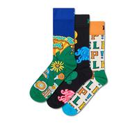 Happy Socks Calcetines 'The Beatles' genciana / verde hierba / negro / blanco natural 36-40 genciana / verde hierba / negro / blanco natural