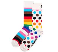 Happy Socks Calcetines Unisex, Paquete De 2 - Caja De Regalo, Mezcla De Colores