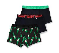 Happy Socks Calzoncillos Boxer con Estampado de Cerveza para Hombre, Tallas S - XL