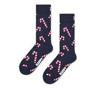 Happy Socks Candy Cane Sock Calcetines, Multicolor, 54-58 Unisex Adulto