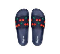 Happy Socks, Chanclas Pool Slider Cherry 40/41 Unisex adulto, Multicolor, 40 EU