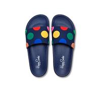 Happy Socks, Chanclas Pool Slider Dot Talla 40/41 Unisex adulto, Multicolor, 40 EU