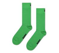 Happy Socks Colección de Calcetines Crew de Color Sólido - Hecho con Algodón Orgánico Sostenible - 1-Pack