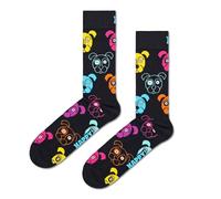 Happy Socks Dog Sock, Calcetines Unisex adulto, Schwarz,