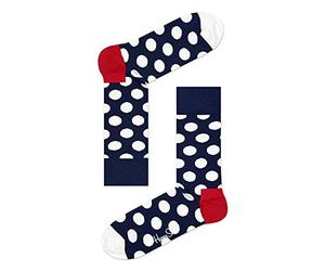 Happy Socks Hombre Big Dot Sock Calcetines Not Applicable, Multicolor (Multicolour 608), 7/10 (Talla del fabricante: 41-46)