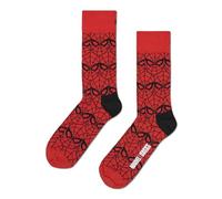 Happy Socks Marvel Spider-Man Calcetín, rojo, 41-46